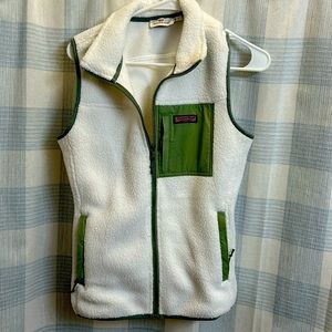 Vineyard vines fleece vest